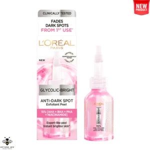 LOREAL PARIS Glycolic-Bright Anti-Dark Spot Exfoliant Peel 25 ml Radiant skin