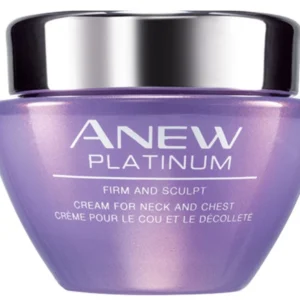 Avon Anew Platinum Firm and Sculpt Cream for Neck and Chest 1.7 oz New in Box