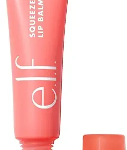 e.l.f. Squeeze Me Lip Balm, Moisturizing Lip Balm For A Sheer Tint Of Color